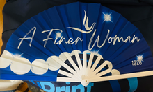 Load image into Gallery viewer, A Finer Woman Clack Fan
